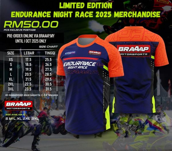 BRAAAP ENDURANCE MERCHANDISE